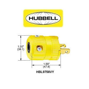 1-20P valise yellow plug