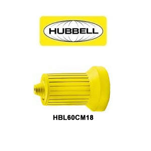 Boot Cover for 15/20A Straight Blade Connector, Yellow