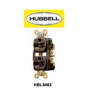 Duplex 3wire 6-15/20 Receptacle (Brown)