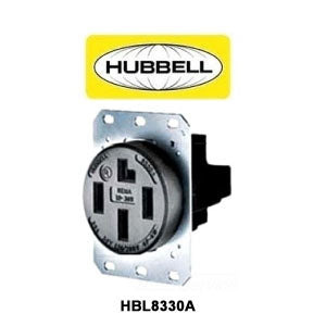 Straight Blade 18-30R 4-Wire Receptacle