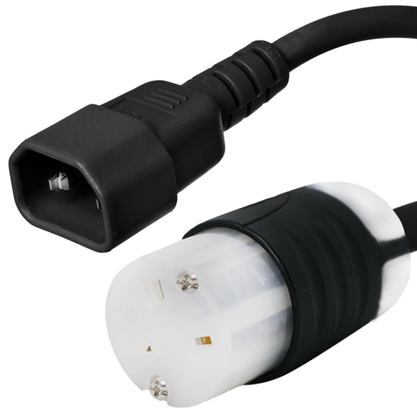 C14 to 6-15R Plug Adapter