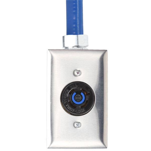 L15-20R PDU Whips, Rated 20A, 250V, 4-Wire Underfloor Cables