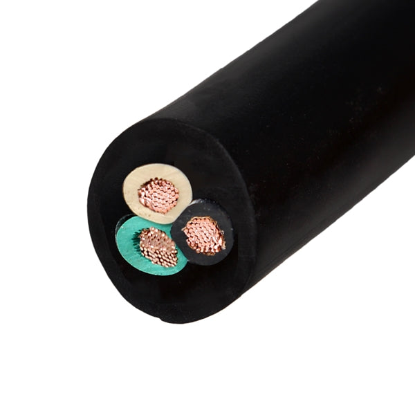 8/3 SOOW Bulk Wire Cord, 3-Wire, 30A, 600V, Outdoor Rated