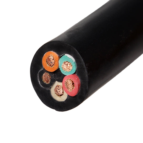 8/5 SOOW Bulk Wire Cord, 5-Wire, 35A, 600V, Outdoor Rated