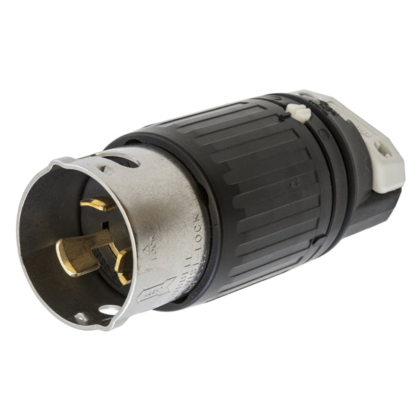 Hubbell CS6361C CA Style Male Locking Plug 50A/125V