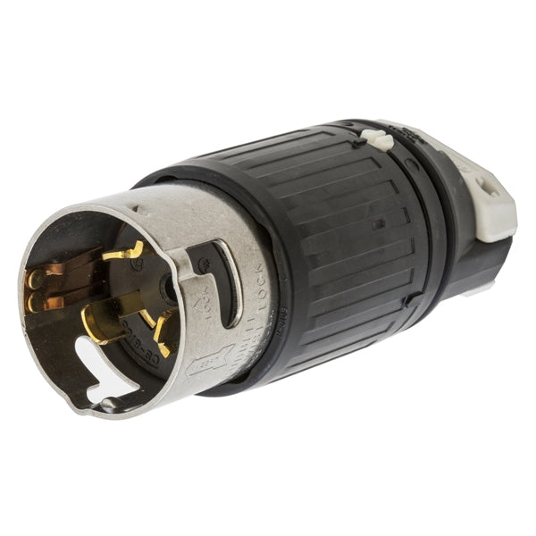 Hubbell CS8165C CA Style Male Locking Plug 50A/3Ø 480V