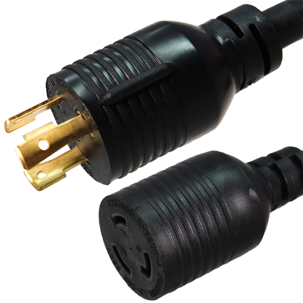 L5-30 Extension Cords, 30A, 125V, 10/3 SJT