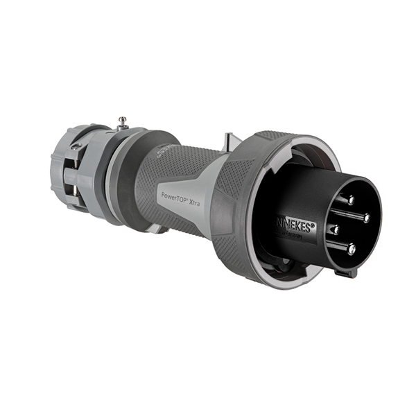 Mennekes ME460P5W 60A, 600V 3-Pole Plug