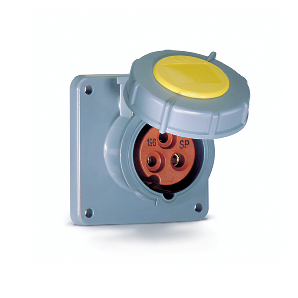 320R4W Outlet - 20A, 110V - 125V 2-Pole / 3-Wire, IEC60309