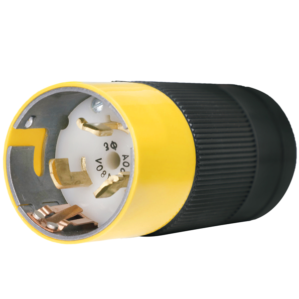 CS8165C 50A 480V Locking CA Style Plug