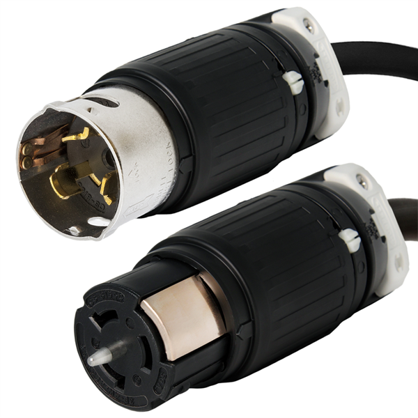 CS8165C to CS8164C Extension Cords, 50A, 480V, 6/4 SOOW