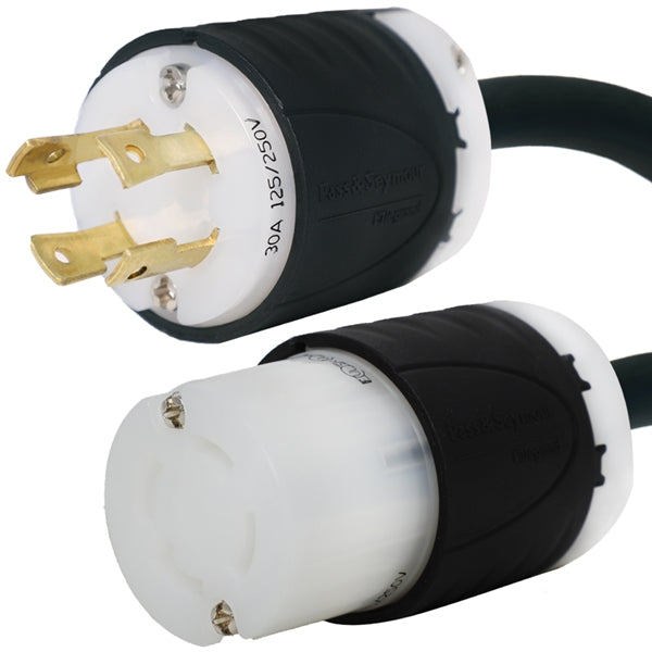 L14-30 Extension Cords, 30A, 125/250V, 10/4 SOOW