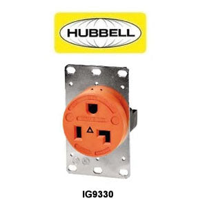 Isolated Ground Straight Blade 6-30R Receptacle