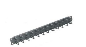 Middle Atlantic HCM Horizontal Cable Manager with Cable Clips Series