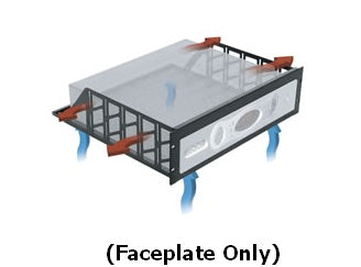 Middle Atlantic RSH Custom Rack Shelf Replacement Faceplates