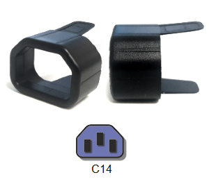IEC C14 Power Cord Retention Sleeve