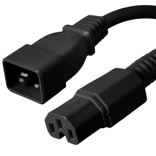IEC 320 Power Cords C20 / C15, 15A, 250V, 14/3