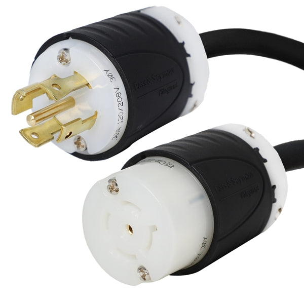 L21-30P to L21-20R Plug Adapter [1 Foot]