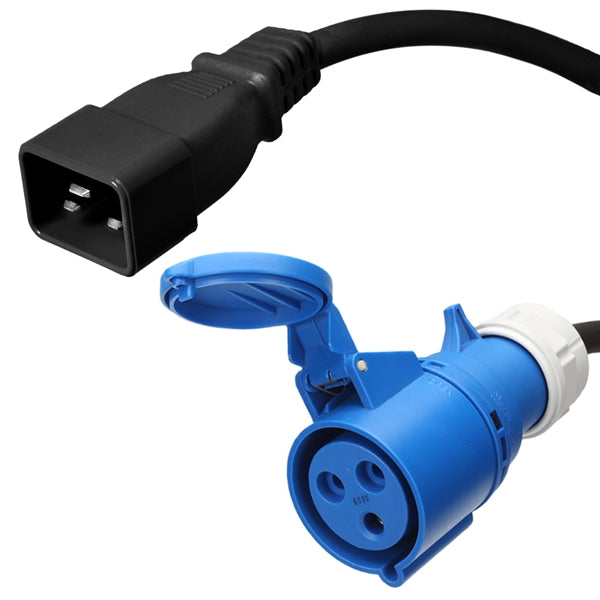 C20 to 332C6 Plug Adapter Power Cords