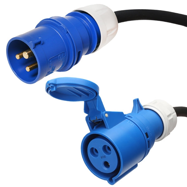 316P6 to 332C6 Plug Adapter Power Cords
