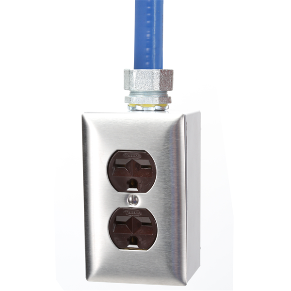 6-15R Duplex PDU Whips, 15A, 250V, 3-Wire Underfloor Cables