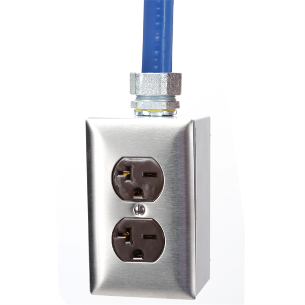 6-20R Duplex PDU Whips, 20A, 250V, 3-Wire Underfloor Cables
