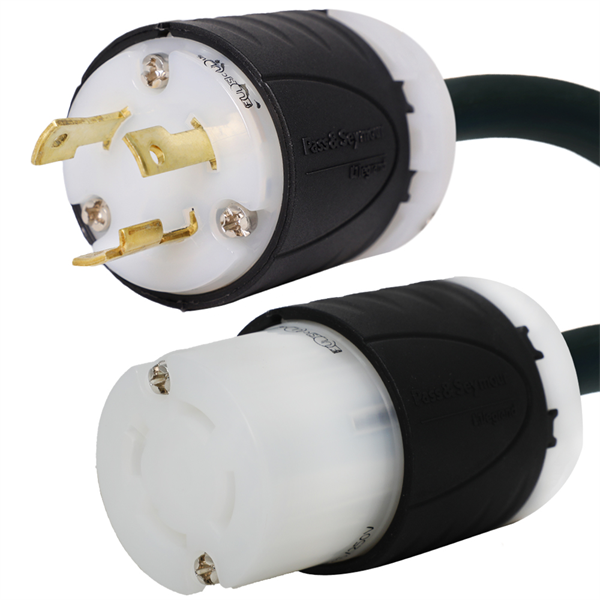 L5-30P to L14-20R Plug Adapter Power Cord