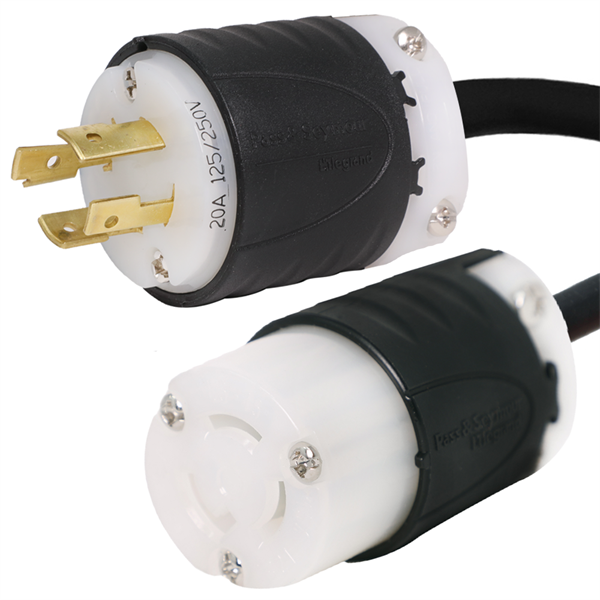 L14-20P to L5-15R Plug Adapter (1 Foot)