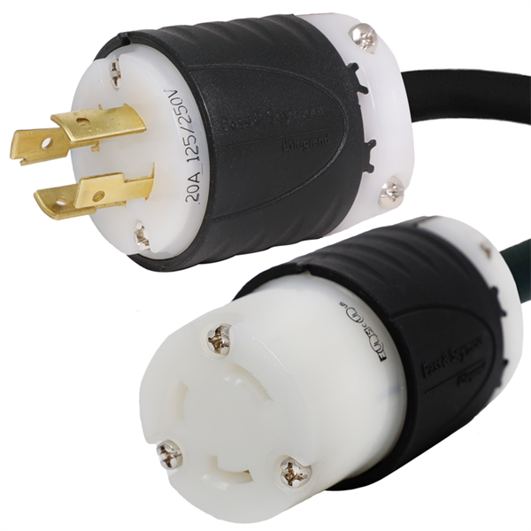 L14-20P to L5-30R Plug Adapter (1 Foot)
