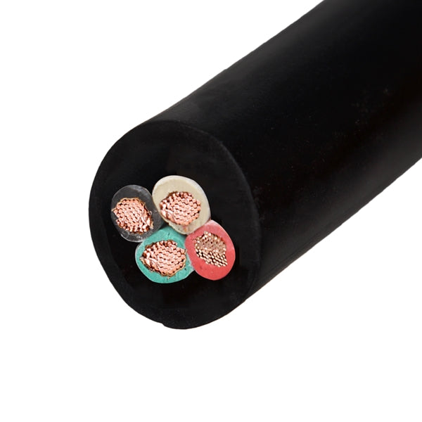 8/4 SOOW Bulk Wire Cord, 4-Wire, 35A, 600V, Outdoor Rated