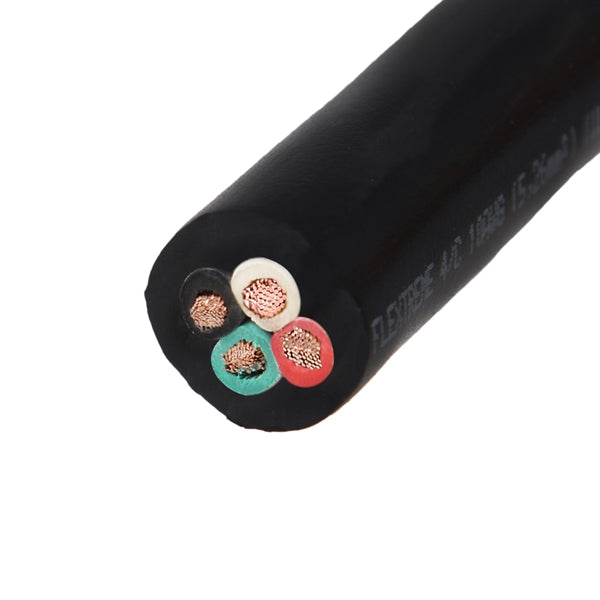 10/4 SJOOW Bulk Wire Cord, 4-Wire, 30A, 300V, Outdoor Rated