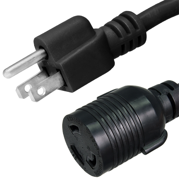 5-15P to L5-30R Plug Adapter [1 Foot]