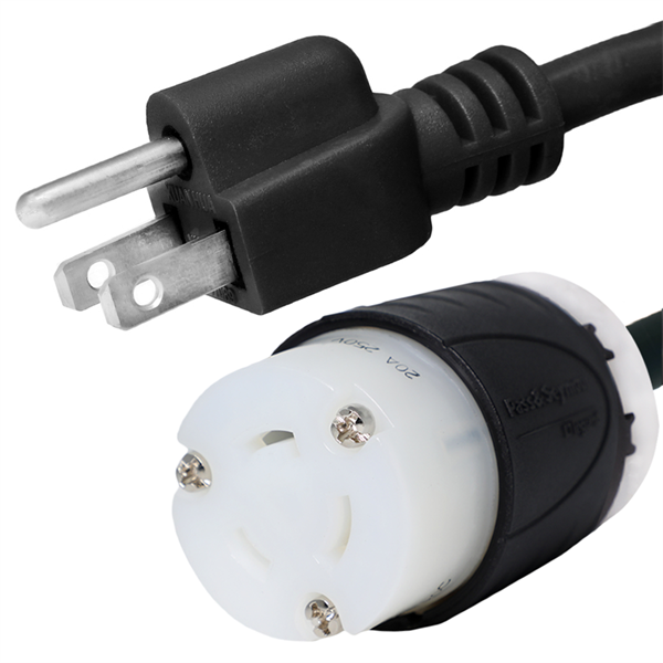 5-15P to L6-20R Plug Adapter [1 Foot]