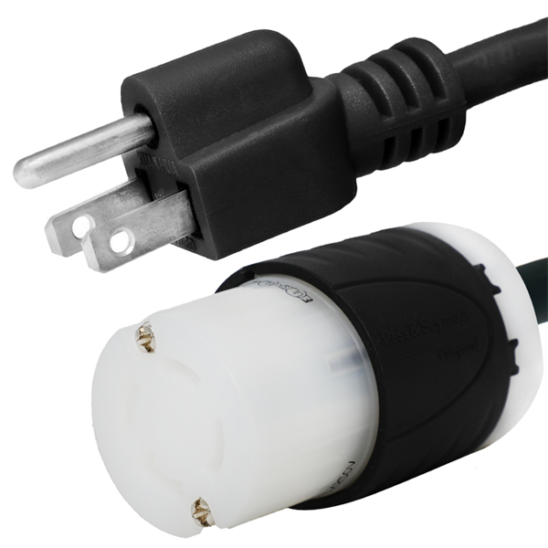 5-15P to L14-30R Plug Adapter [1 Foot]