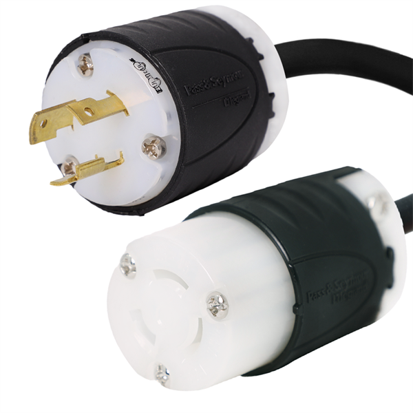L6-20P to L6-15R Plug Adapter [1 Foot]