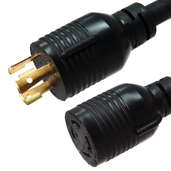 L6-30P to L14-30R Plug Adapter [1 Foot]