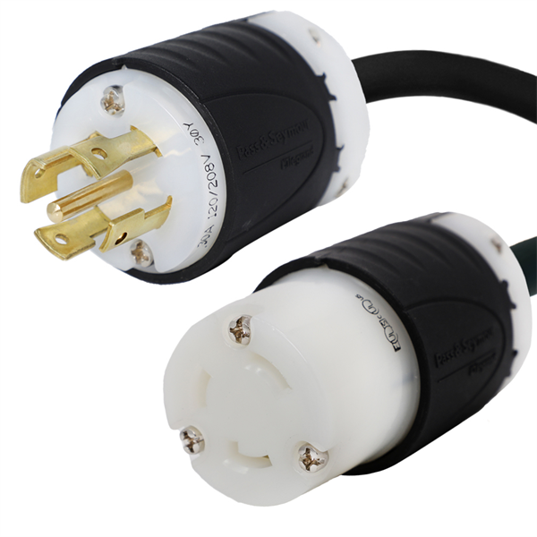 L21-30P to L5-30R Plug Adapter [1 Foot]