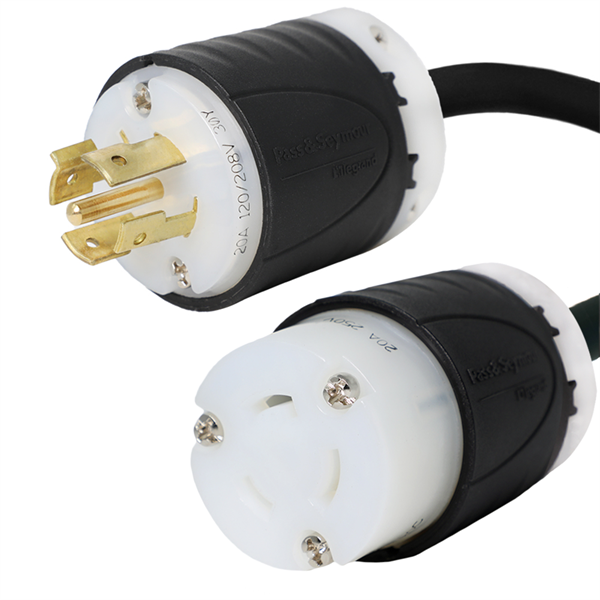 L21-20P to L6-20R Plug Adapter [1 Foot]