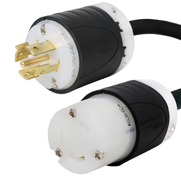 L21-20P to L6-30R Plug Adapter [1 Foot]
