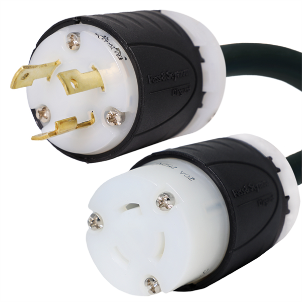 L5-30P to L6-20R Plug Adapter [1 Foot]