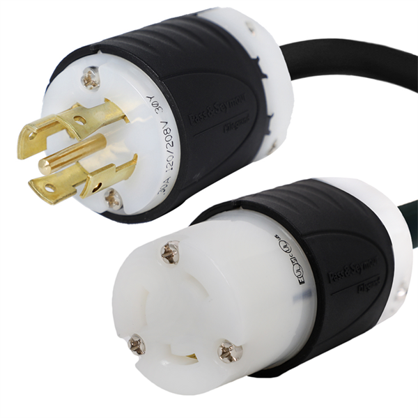 L21-30P to L6-20R Plug Adapter [1 Foot]