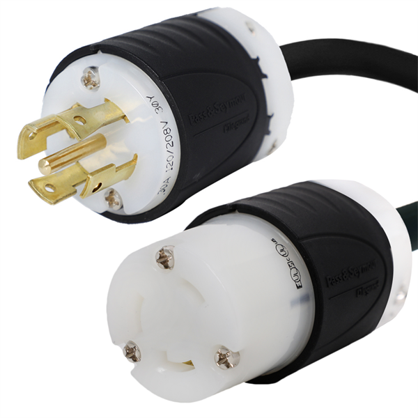 L21-30P to L6-30R Plug Adapter [1 Foot]