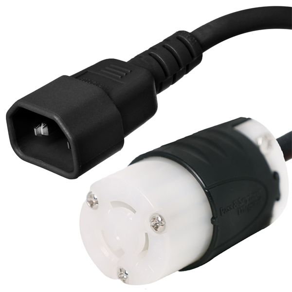 C14 to L5-15R Plug Adapter [1 Foot]