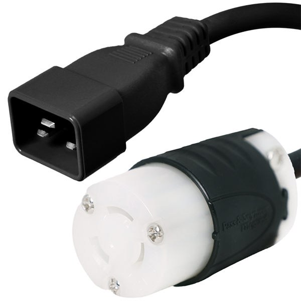 C20 to L6-15R Plug Adapter [1 Foot]