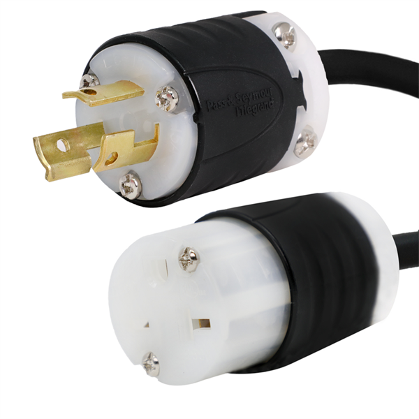 L6-15P to 6-20R Plug Adapter [1 Foot]