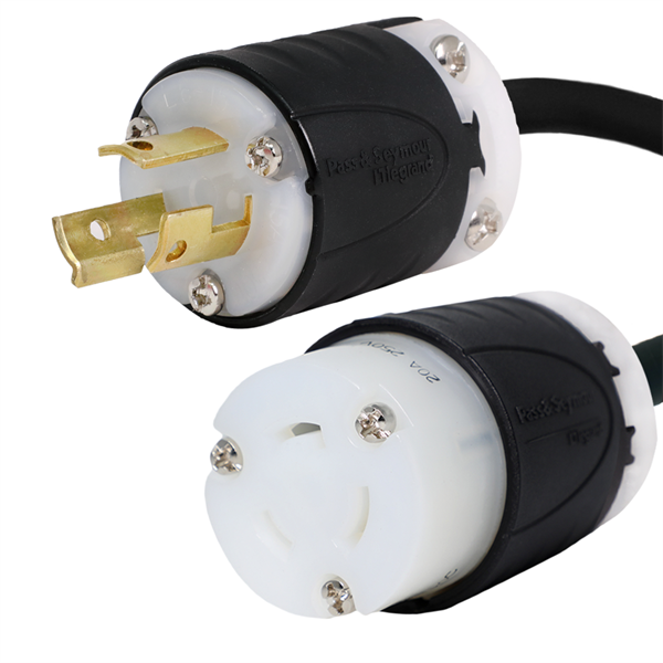 L6-15P to L6-20R Plug Adapter [1 Foot]