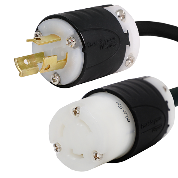 L6-15P to L6-30R Plug Adapter [1 Foot]