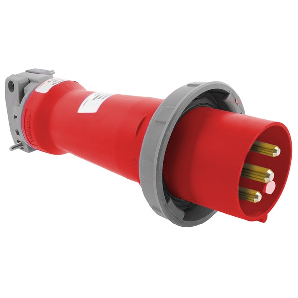 Hubbell HBL3100P7W Pin and Sleeve Plug 100A/480V