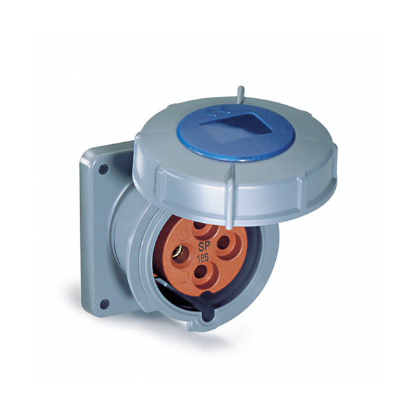 Mennekes ME460R9W 60A, 250V, 3-Pole Outlet