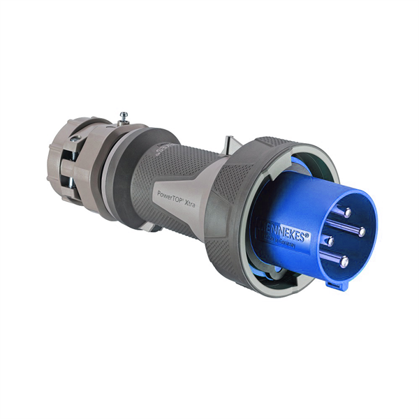 Mennekes ME5100P9W 100A, 120/208V, 4-Pole Plug